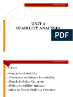 Unit 4 Stability Analysis