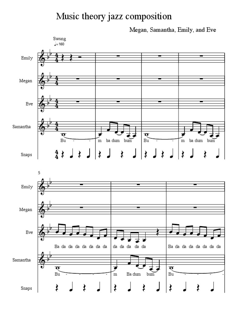 Jazz Composition Patterns | PDF