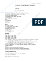 Tabla de Conversiones de Unidades PDF
