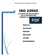 Rapport ISO 22000 PDF