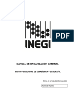 Manual de organización INEGI