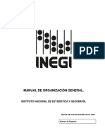 Manual de Organización INEGI