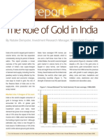 The Role of Gold in India