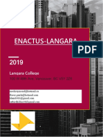 Enactus Langara Official Document PDF