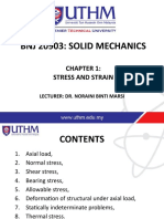 Chapter 1 - Stress and Strain