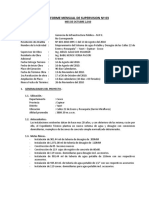 INFORME 001-15, Informe de Situacional de Obra PJ Belen