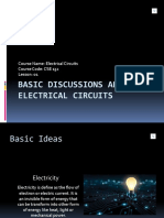 Basic Discussions About Electrical Circuits: Course Name: Electrical Circuits Course Code: CSE 132 Lesson: 01