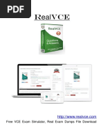 Realvce: Free Vce Exam Simulator, Real Exam Dumps File Download