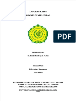 PDF Laporan Kasus Radikulopati Lumbal DD - PDF