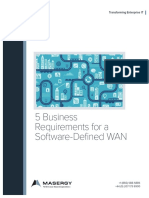 5 Critical Issues To Consider - SD WAN