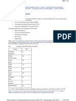 Functional Description: Table: Flexi Multiradio System Module FSMF Peak Throughput