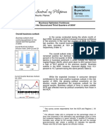 Business Expectations Survey: Business Optimism Continues For The Second and Third Quarters of 2004