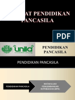 Hakikat Pendidikan Pancasila