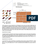 Brick Dimensions: Design Theory NATA - Architecture - Fashion - Management 2243, Sector 28, Faridabad