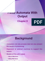 Handout-9 Finite Automata With Output