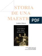 Historia de Una Maestra Maria Perez, Angela Estevez y Sara Gil