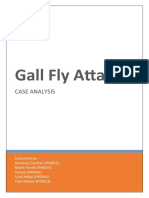 Gall Fly Attack: Case Analysis