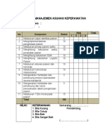 Format Manajemen Asuhan Keperawatan