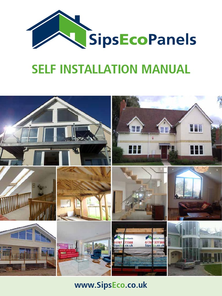 Sips Eco Panels Self-Installation Guide | PDF | Framing (Construction ...