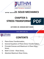 Chapter 5 - Stress Transformation