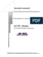 Hi-Rel-10 KVA UPS Manual