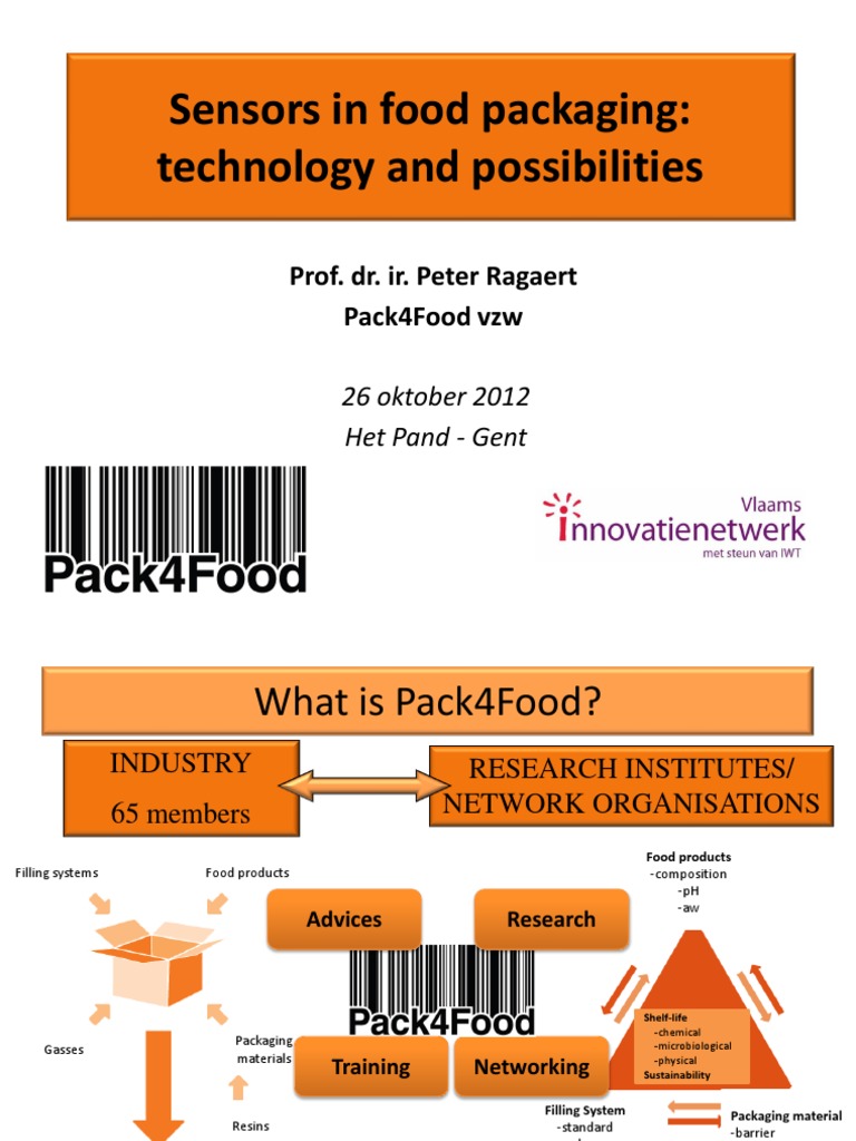 Sensors in Food Packaging | PDF | Packaging And Labeling | Sensor