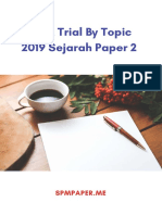 2019 SPM Trial Sejarah P2 Topical PDF