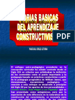 TEORIAS BASICAS DEL CONSTRUCTIVISMO