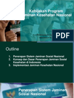 Materi 1 - Kebijakan Penyelenggaraan Program JKN NEW PDF