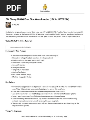 DIY-Pure-Sine-Wave-Inverter