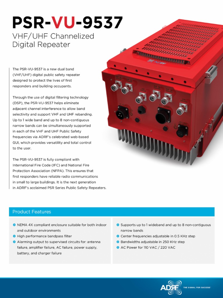 PSR VU 9537 Datasheet | PDF