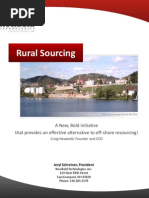 NewBold Technologies Rural Sourcing