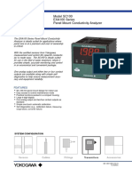 General Specifications: Model SC100 EXA100 Series Panel Mount Conductivity Analyzer