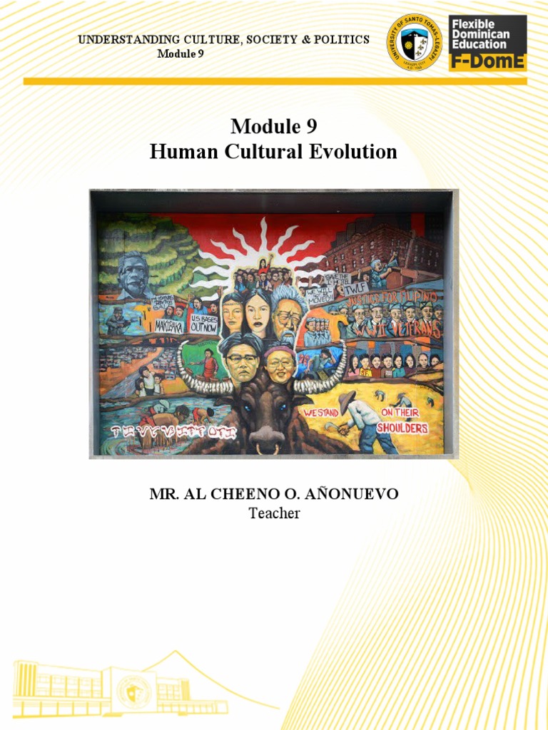 Ucsp Module 9 W:B Answer Sheet | PDF | Neolithic | Paleolithic