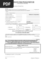 Artifact 4 - PF Withdrawal Form