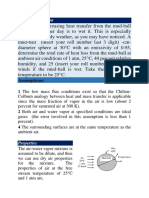 Evaporative Cooling Problem Solution 2