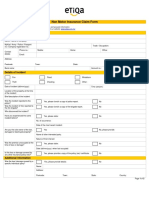 Non Motor Insurance - Claim Form