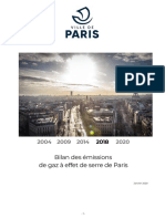 Bilan Des Émissions de Gaz À Effet de Serre de Paris - COMPLET - Février2020 - Consolidée