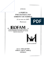 A Pericia Psicológica No Direito de Familia PDF