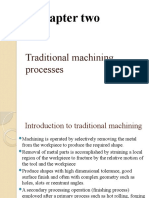 Traditional Machining Processes Explained