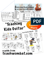 "Teaching Kids Guitar": Free Lesson Plans