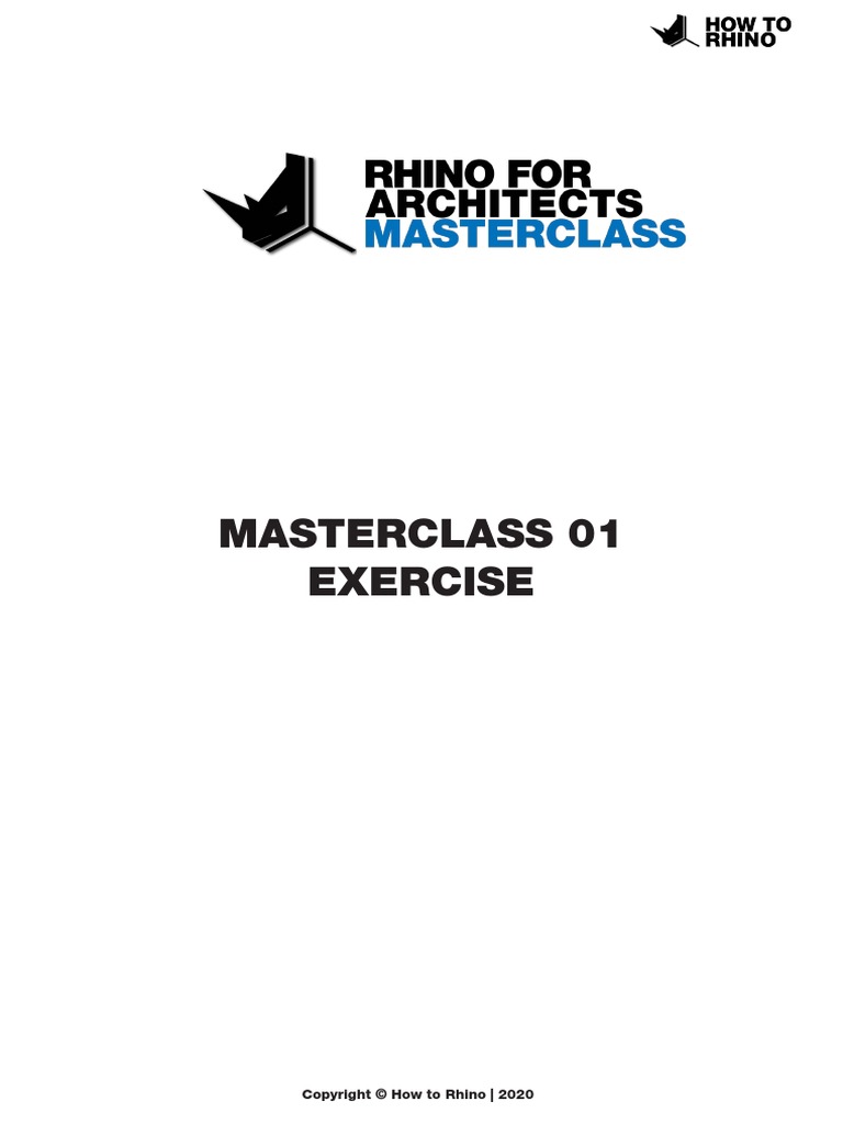 Masterclass 01 Exercise | PDF