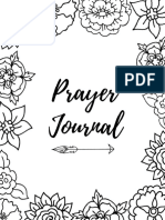 Coloring Prayer Journal PDF