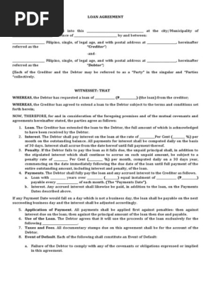 LOAN AGREEMENT