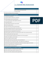 Suicide Risk Assessment: OSCE Checklist