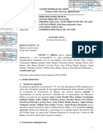 Exp. Ratificación de Prisión Preventiva A Morillo y Otros Investigados