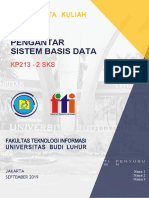 PSBD Modul 10 Pengoperasian SQL Lanjutan Revisi