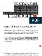 Understanding Self-Leadership