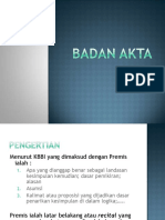 Badan Akta PDF