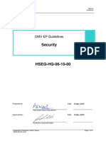 HSEQ-HQ-06-10-00 Security Guidelines